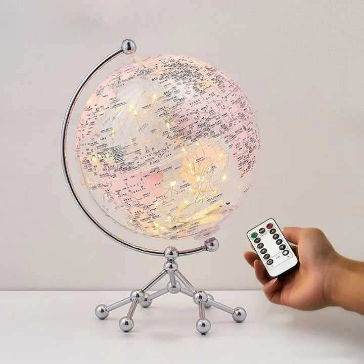 BowLift | Golden Sail World Map Decor LED Light