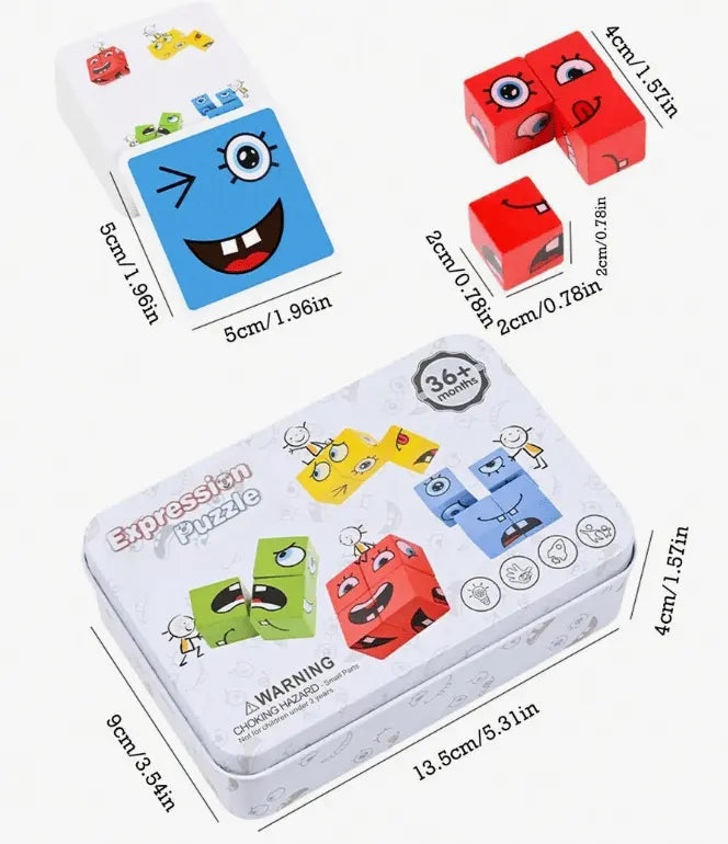 BowLift | 3D Face Puzzle – Fun & Educational Toy