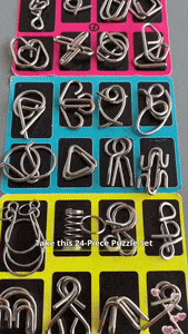 BowLift | 3D Montessori Metal Puzzle Set