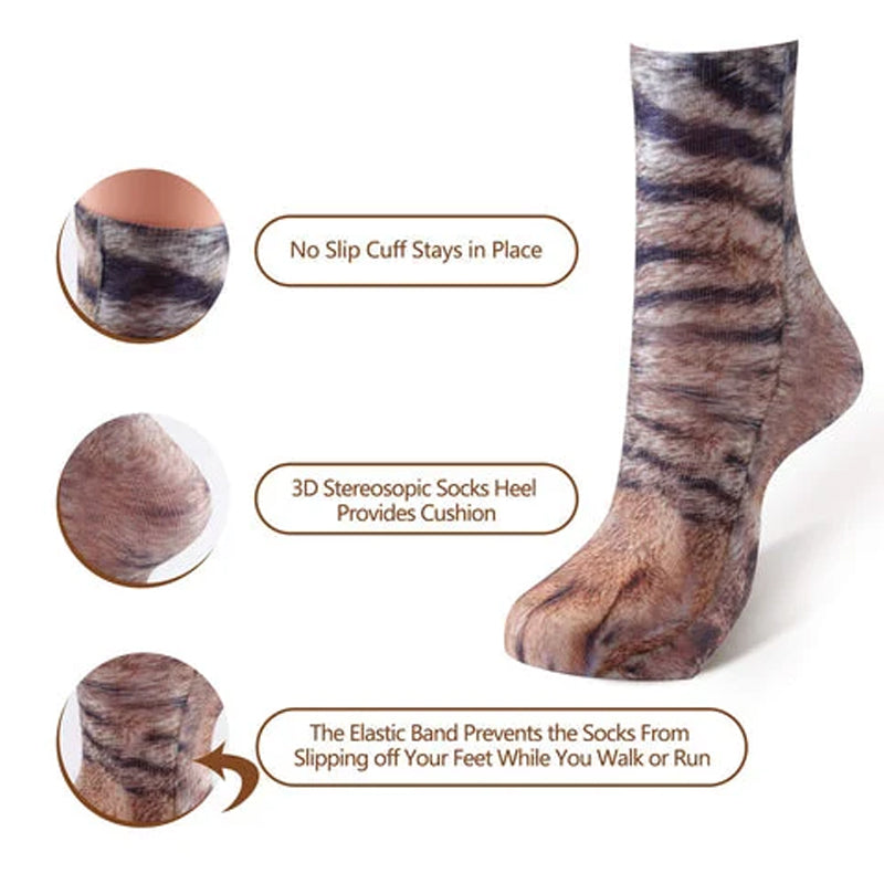BowLift | 3D Animal Paw Socks