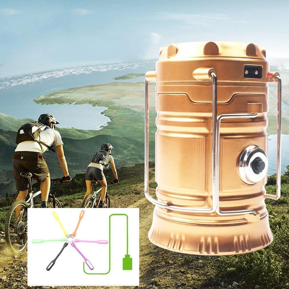 BowLift | LED Portable Camping Lantern Solar Powered Flashlight