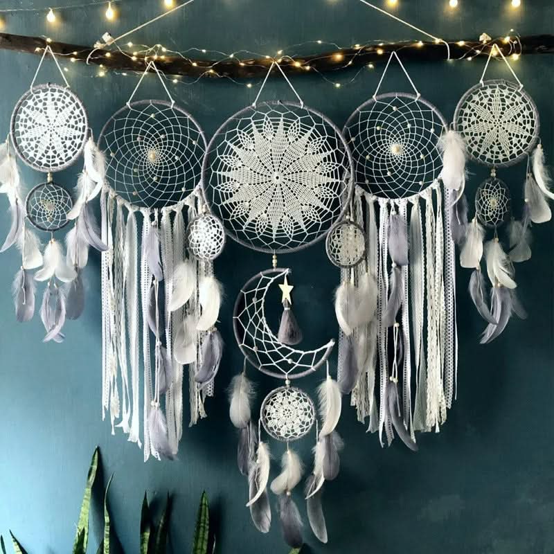 BowLift | Bohemian Dreamcatcher Wall Hanging Set, 5 Pieces