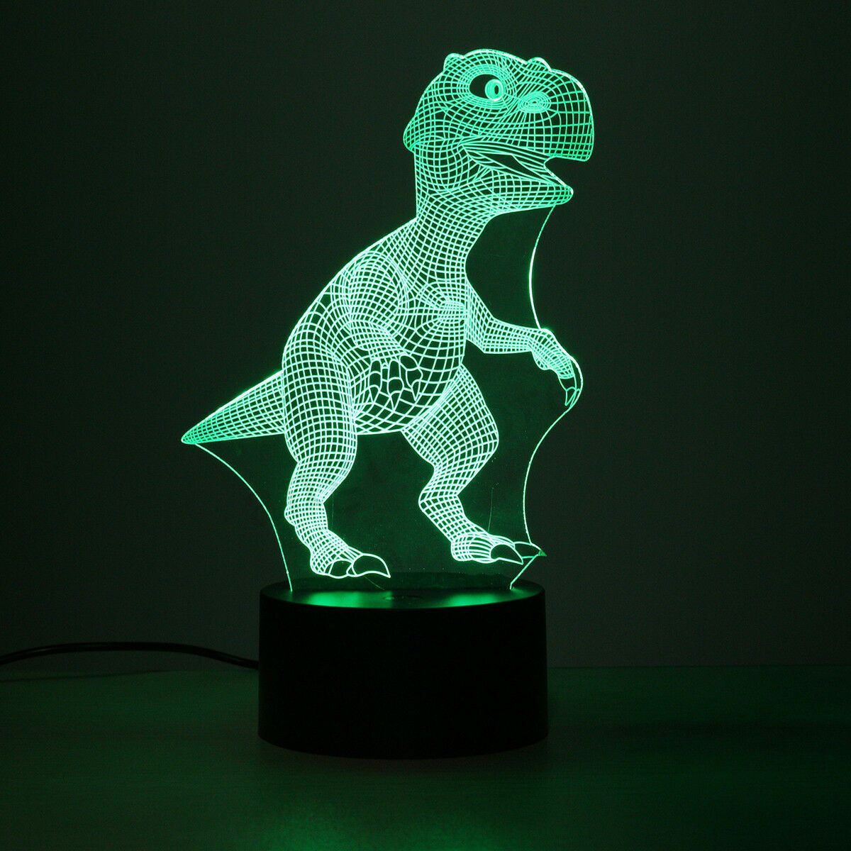 BowLift | Dinosaur Night light - 3D Dinosaur Light - T Rex Night Light