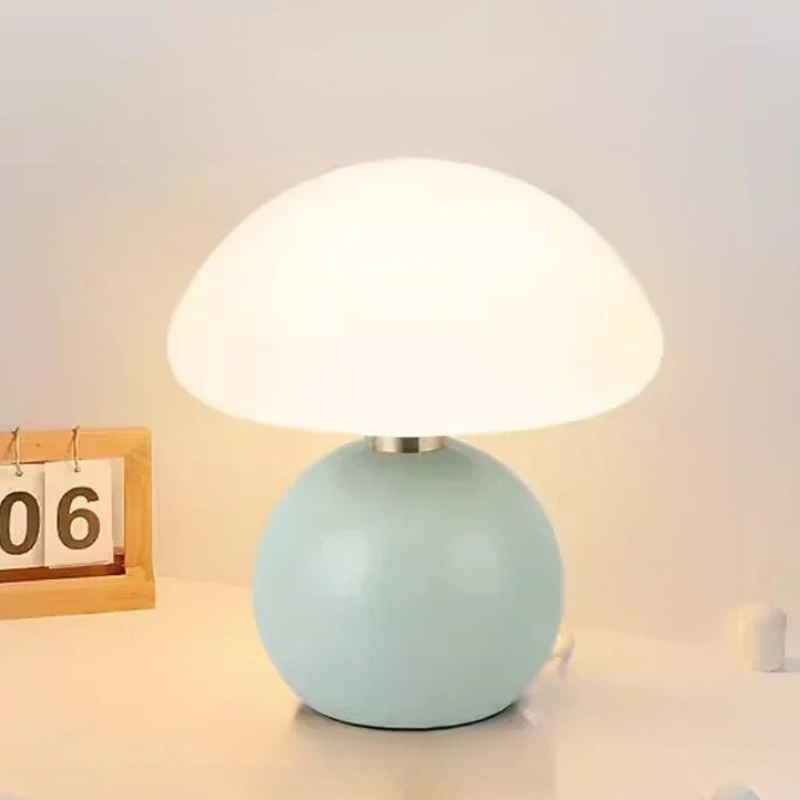 BowLift | Elegant Cream Table Lamp – Atmospheric Lighting for Home