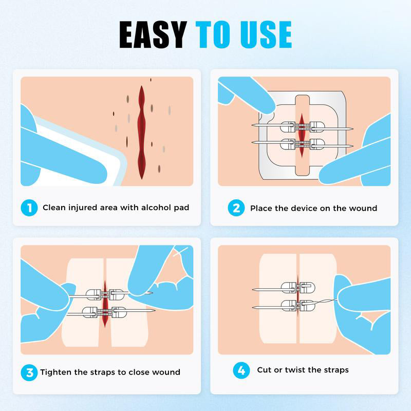 BowLift | Compact Travel Safety Kit - Portable Wound Protection Injury Healing for Outdoor Use Easy