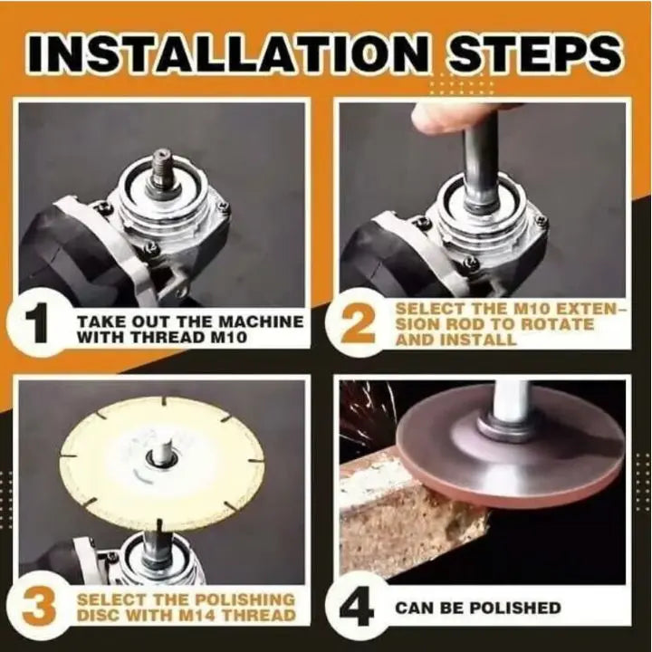 BowLift | 3+2 | Connecting rod for angle grinder
