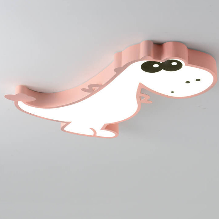 BowLift | DinoBright LED Ceiling Light | Creative Dinosaur Design | Children's Room Lamp | Warm & White Light | Dimmable