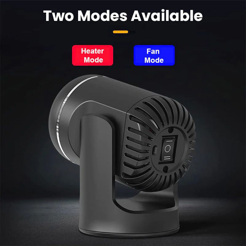 BowLift | Portable 360° rotating car heater