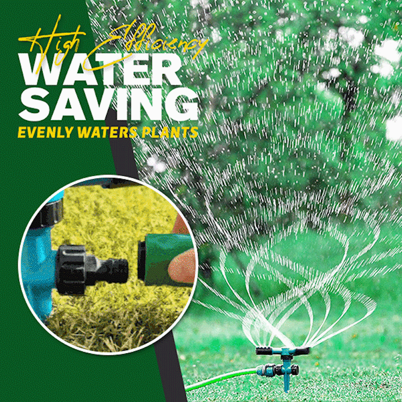 BowLift | 360-Degree Rotating Garden Sprinkler