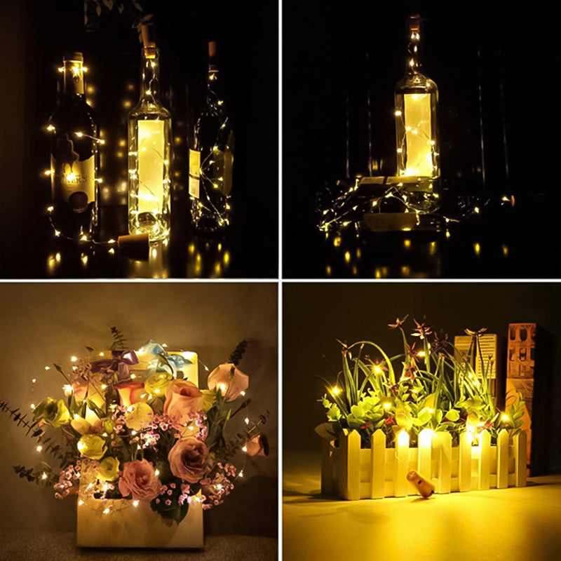 BowLift | LED Bottle Light Cork Night Light DIY Decor Gift