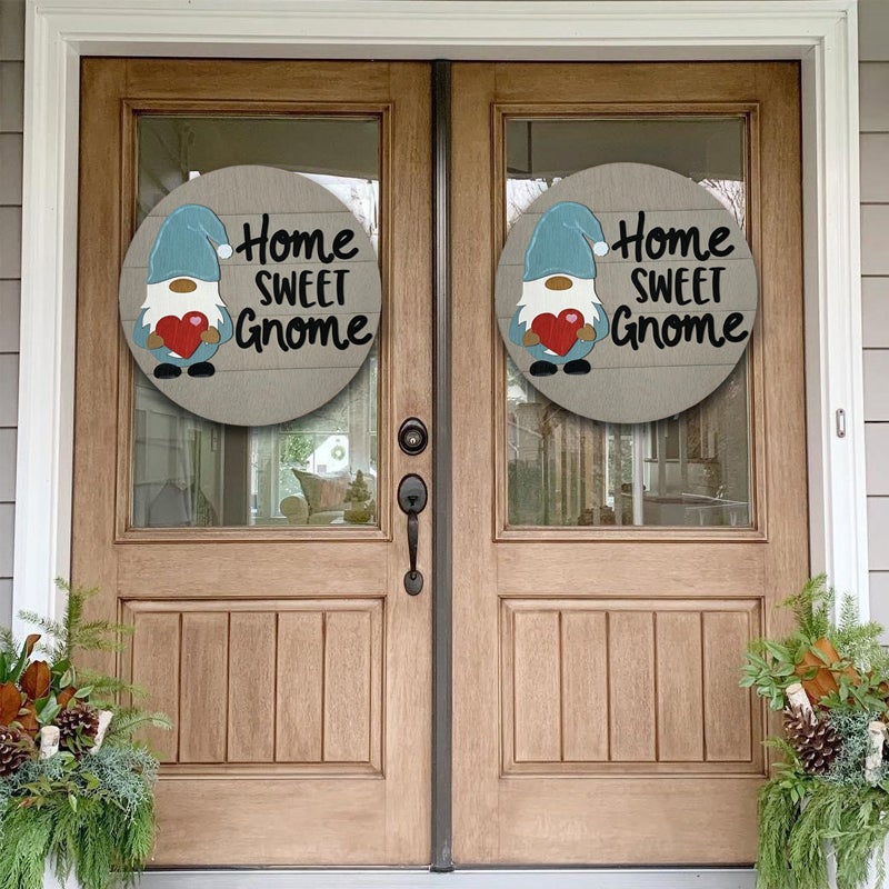 BowLift | Cute Gnome Door Hanger DIY Interchangeable Welcome Door Decoration