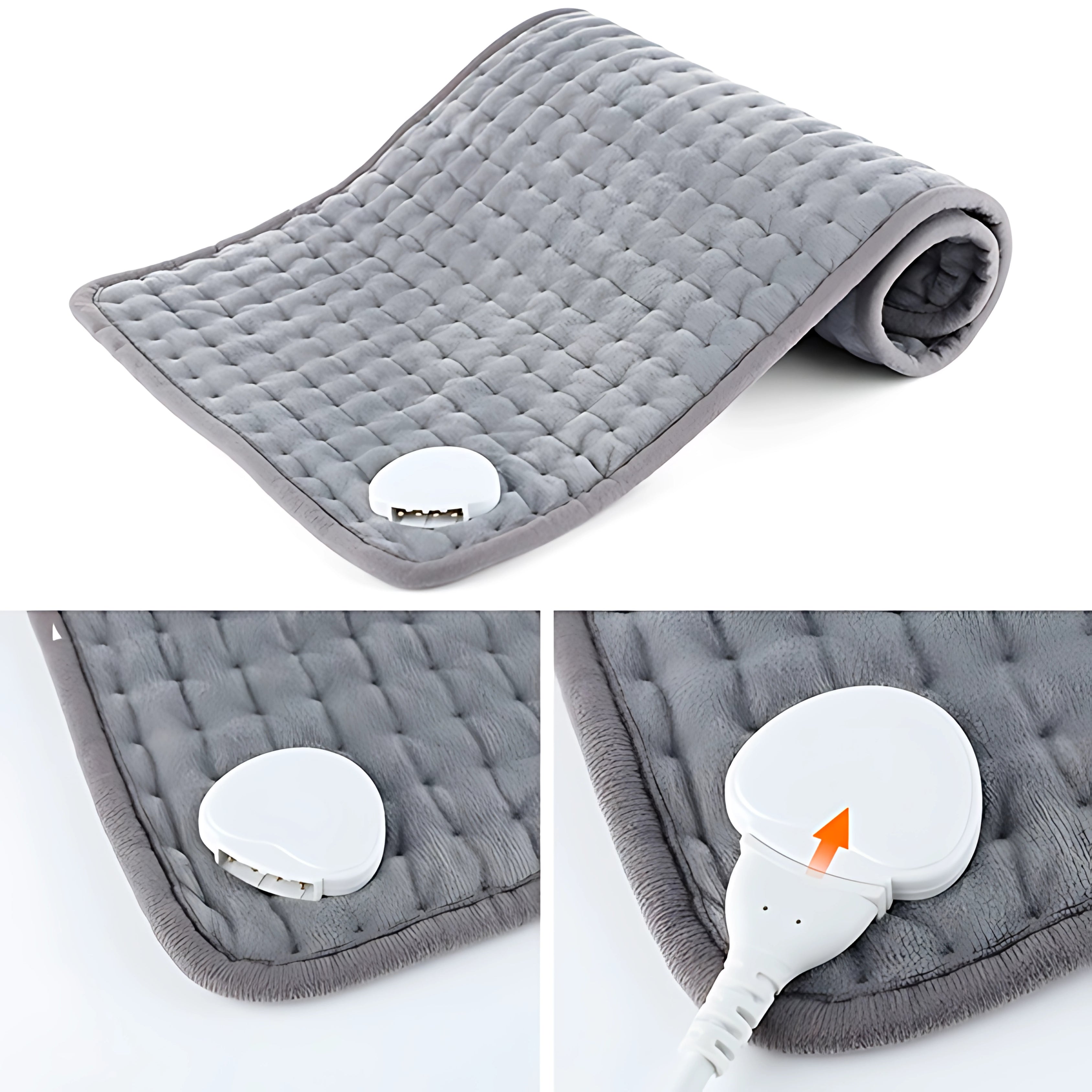 BowLift | Portable Heated Pads Pad for Back Pain, Muscle and Joint Pain Relief – Adjustable Heat for Cramps and Stress