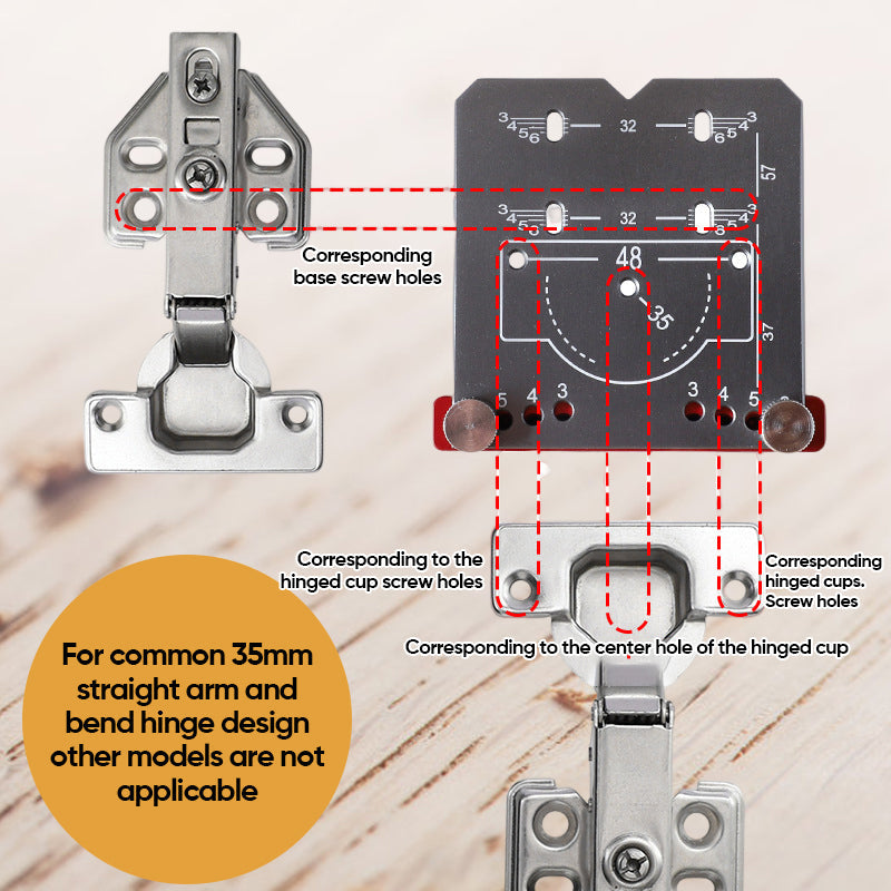 BowLift | 35mm Hinge Punch Locator