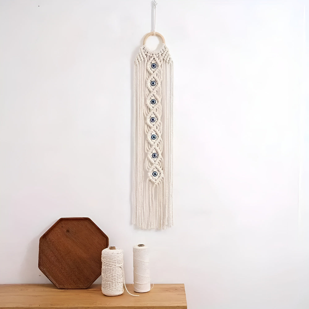 BowLift | Eye-Beads Bohemian Macrame Wall Decor