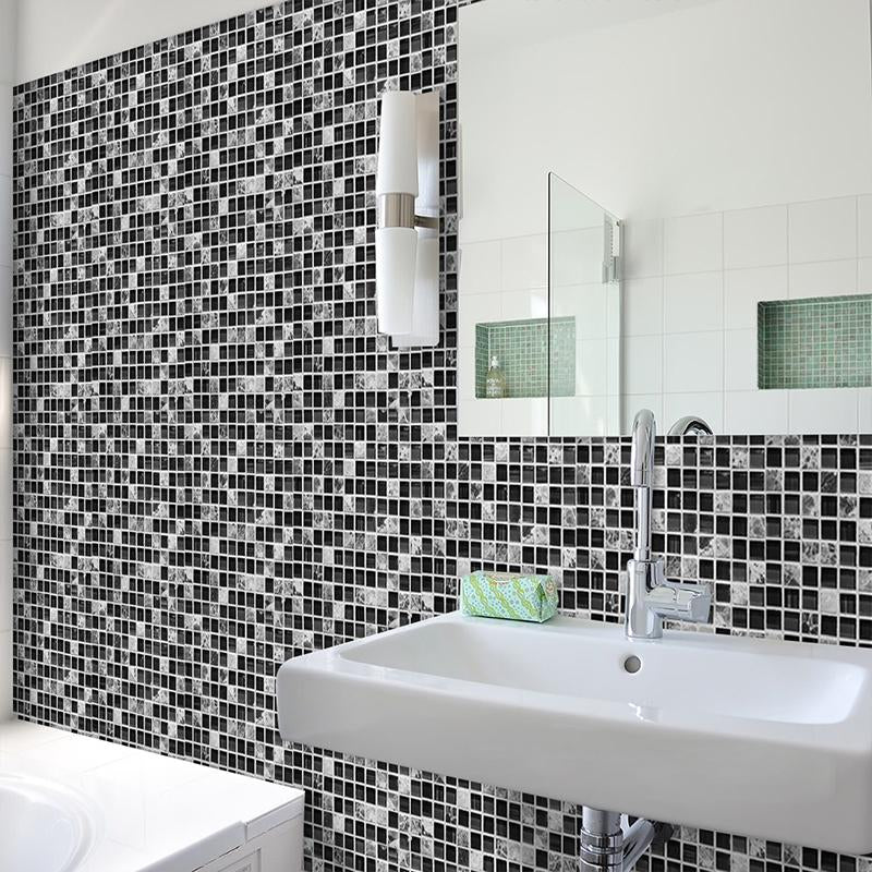 BowLift | Black Mosaic Creative Tile Stickers