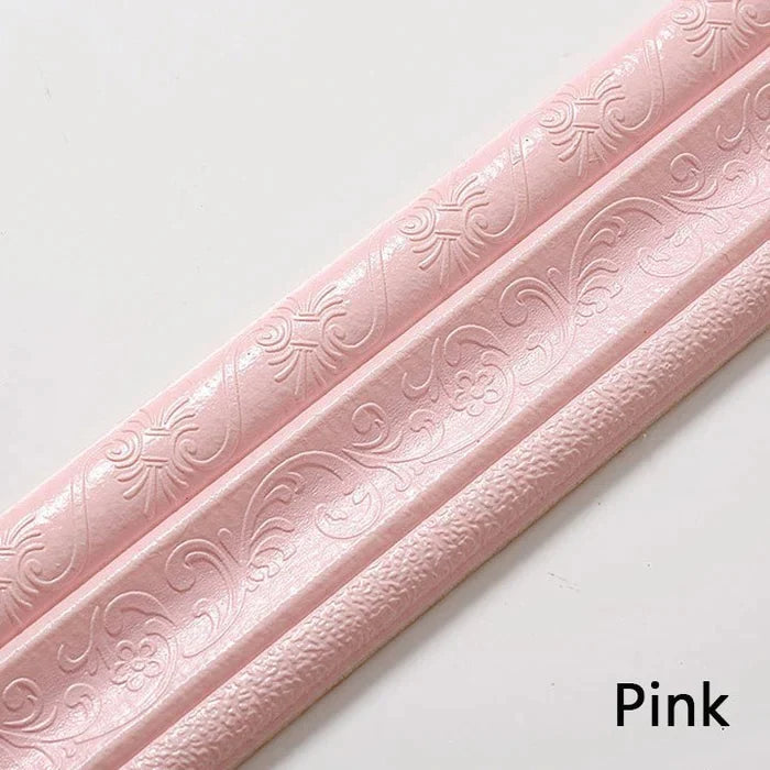 BowLift | 3D-wall trim - self-adhesive, environmentally friendly 3D-wall trim with environmental protection