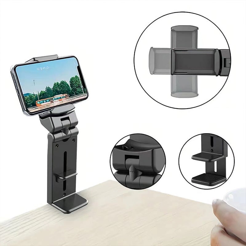 BowLift | 360 Degree Rotating Multifunctional Folding Retractable Phone Holder