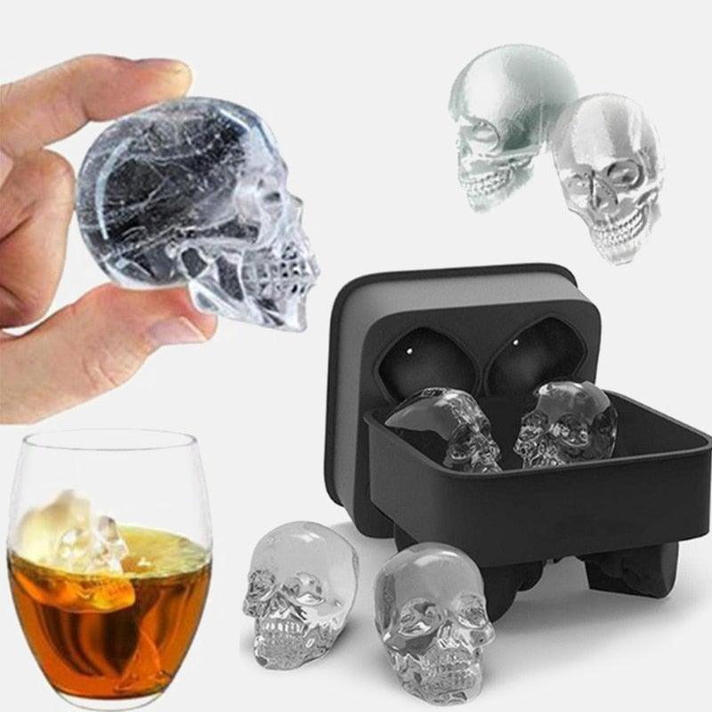 BowLift | 3D Skull Ice Cube Mold