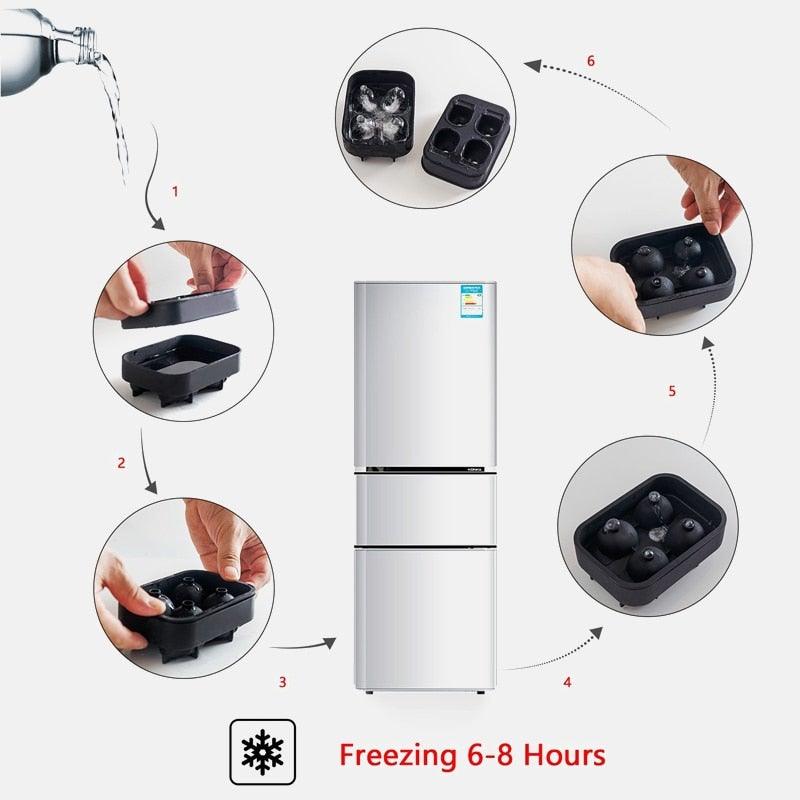 BowLift | 3D Skull Ice Cube Mold