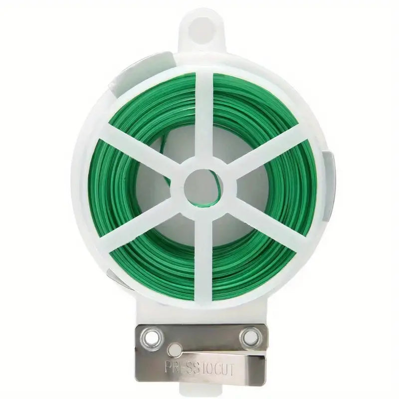 BowLift | Garden Wire Twist Band – 50m Roll for Plants and Gardening