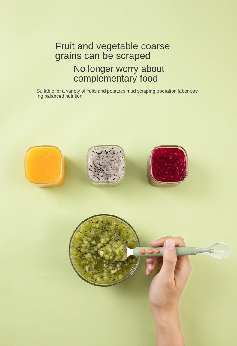 BowLift | Baby Double Head Scraping Fruit Spoon