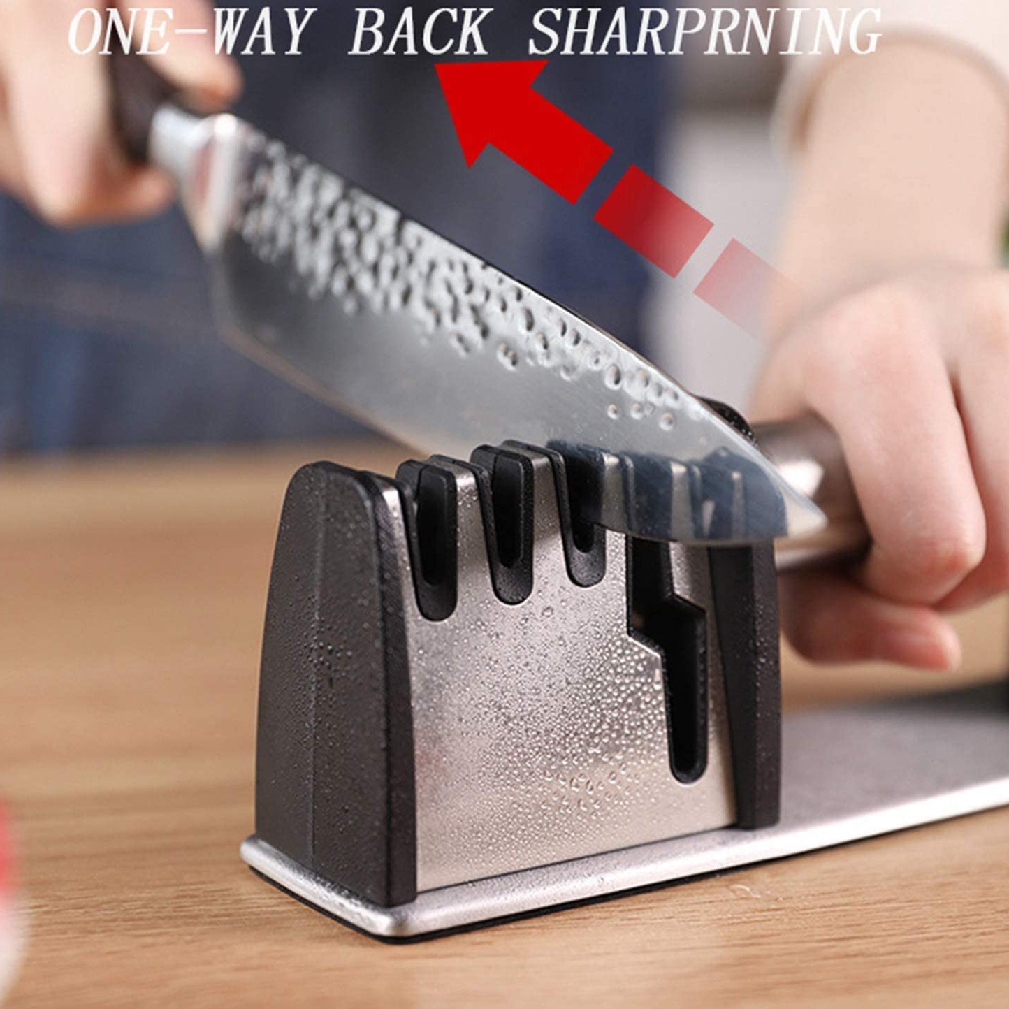 BowLift | 4-in-1 kitchen knife and scissors sharpening tool