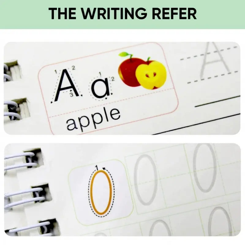 BowLift | 4-piece Reusable Learning Booklet Set for Children