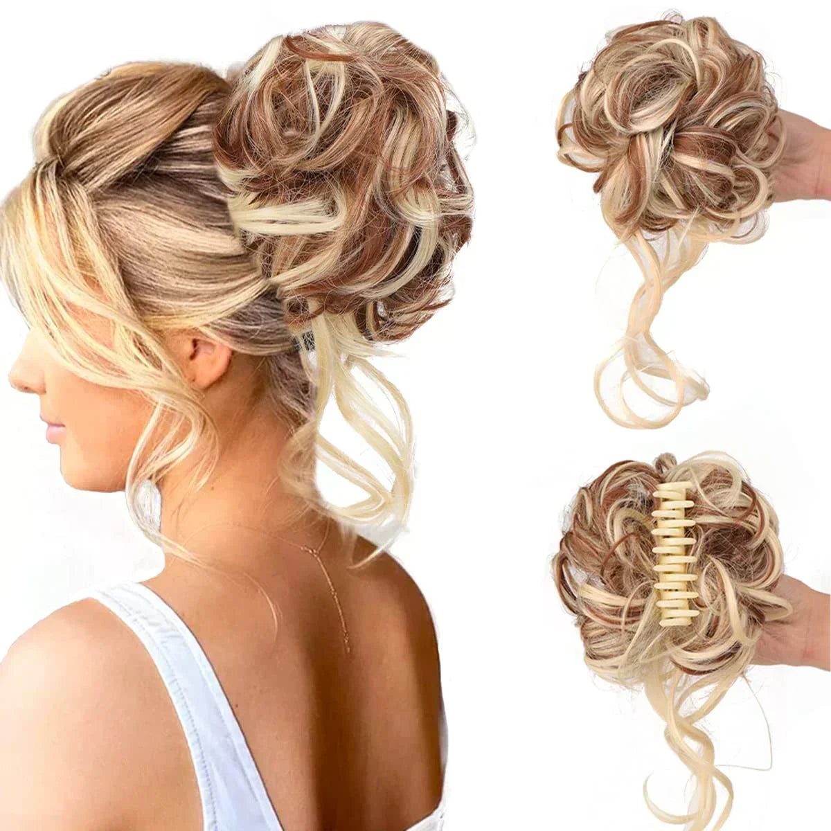 BowLift | CurlyBun: Instant Curled Bun Hair Clip