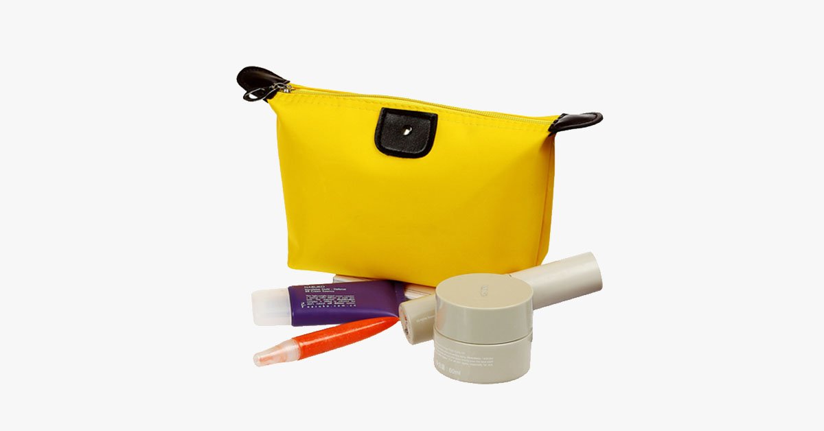 BowLift | Candy Cosmetic Travel Case - Nylon Bag - Zipper Closure - Perfect for Organizing Your Cosmetics!