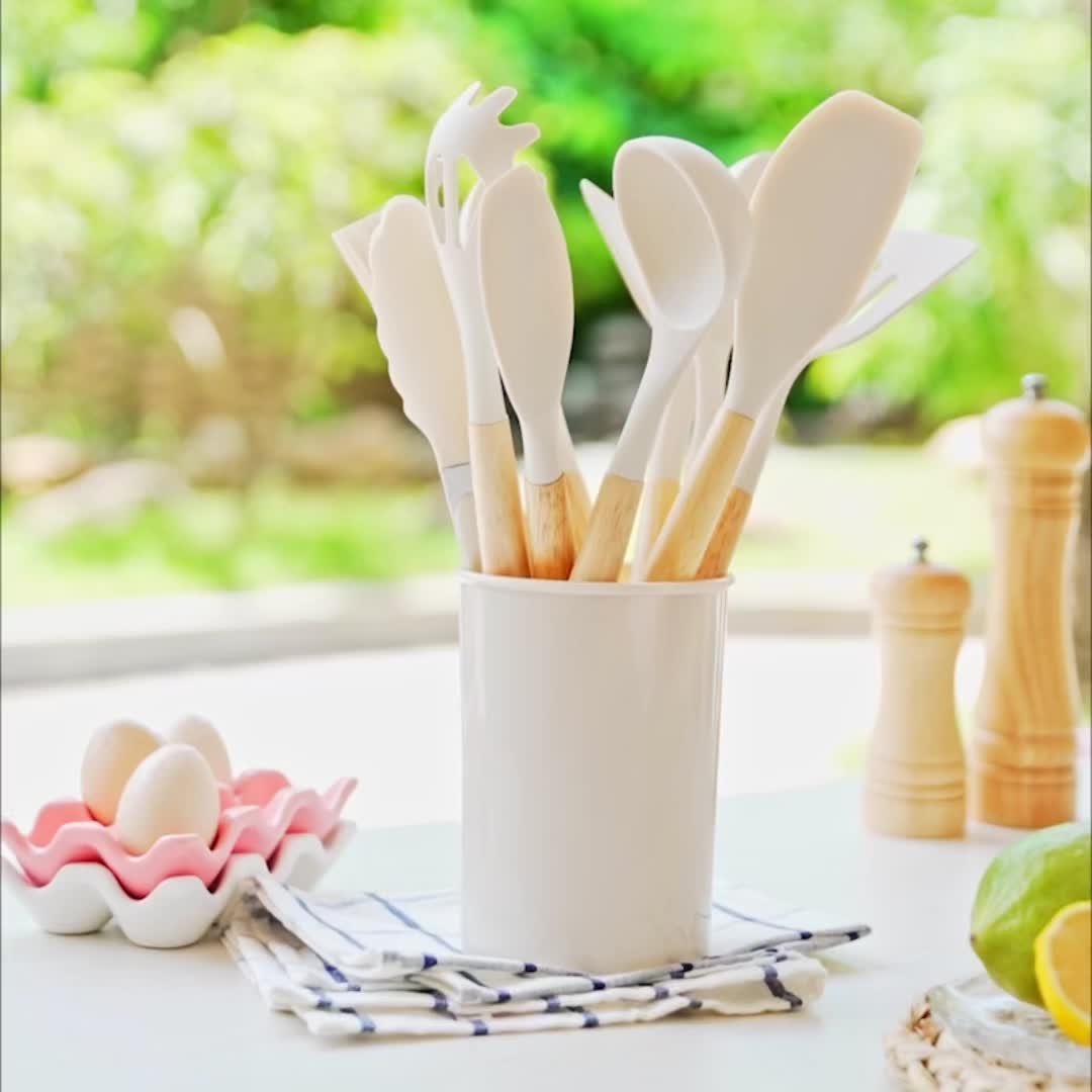 BowLift | SilicoWare – 12-piece kitchen silicone utensils set