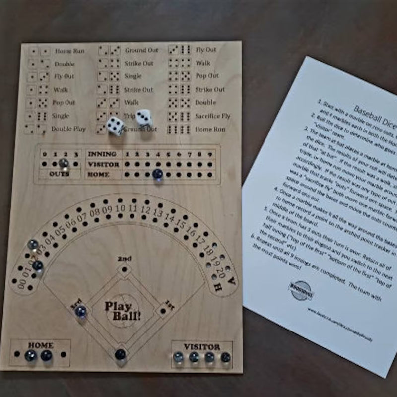 BowLift | Baseball Dice Board Game