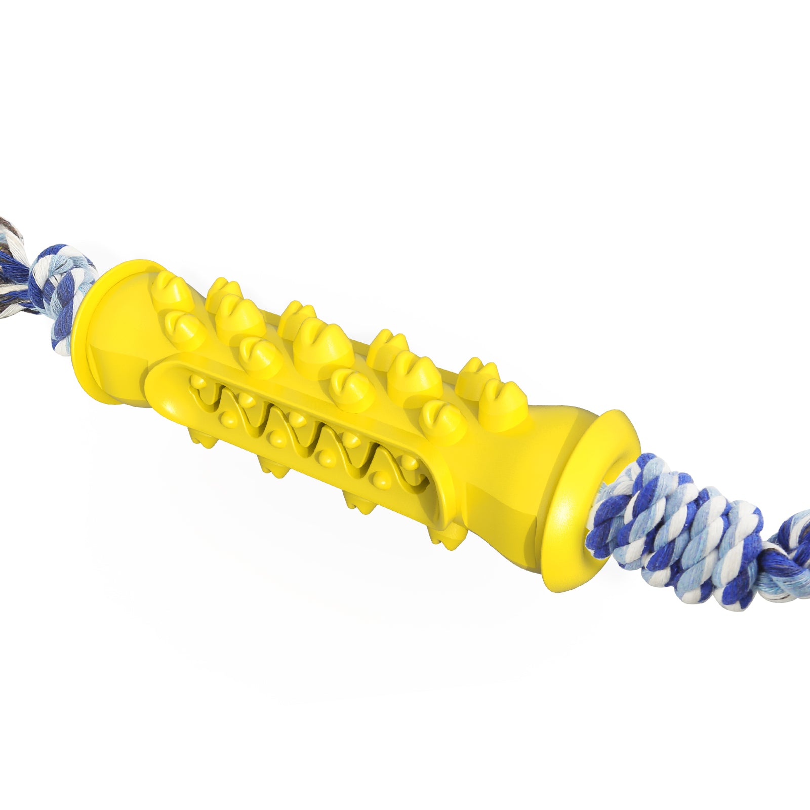 Serrated Chew Stick with Rope Toy for Dogs