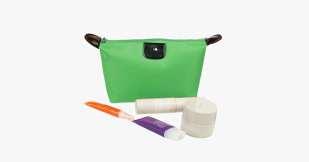 BowLift | Candy Cosmetic Travel Case - Nylon Bag - Zipper Closure - Perfect for Organizing Your Cosmetics!