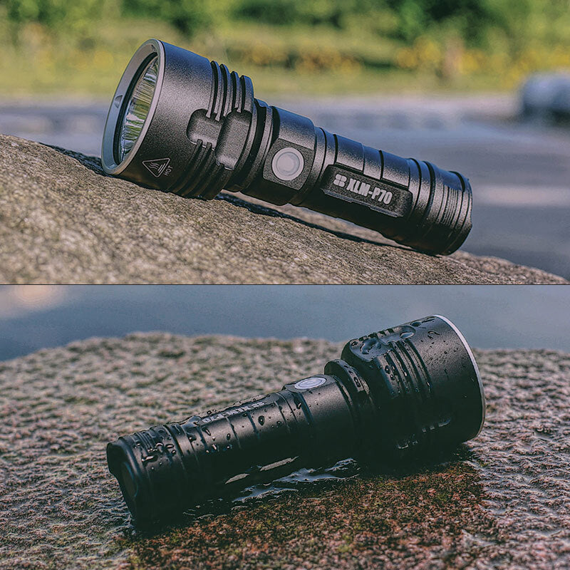 BowLift | High-Power Waterproof LED Flashlight | 30,000–50,000 Lumens Rechargeable Torch