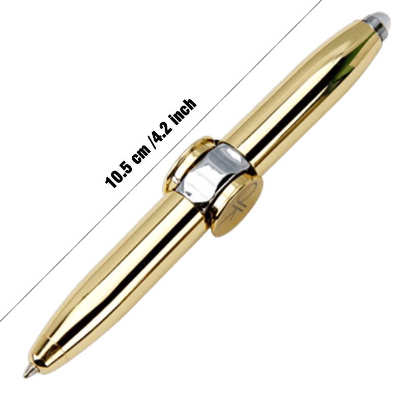 BowLift | Fidget Spinner Pen with LED Light