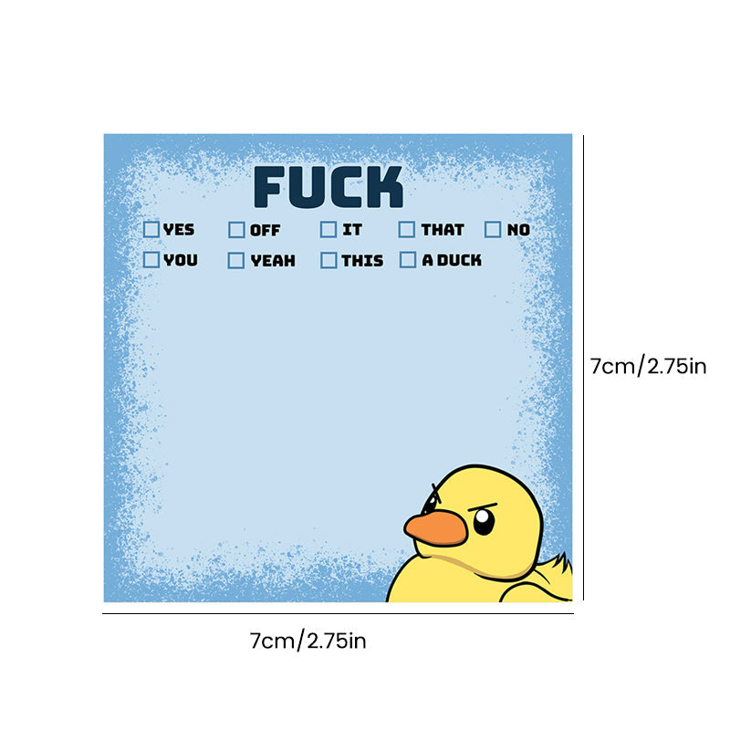 BowLift | Funny Cheeky Duck Sticky Notes