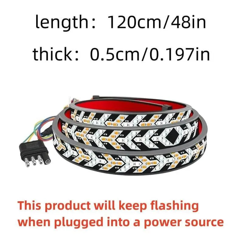 BowLift | 48-inch two-color LED tail light strip – Bright vehicle signal light