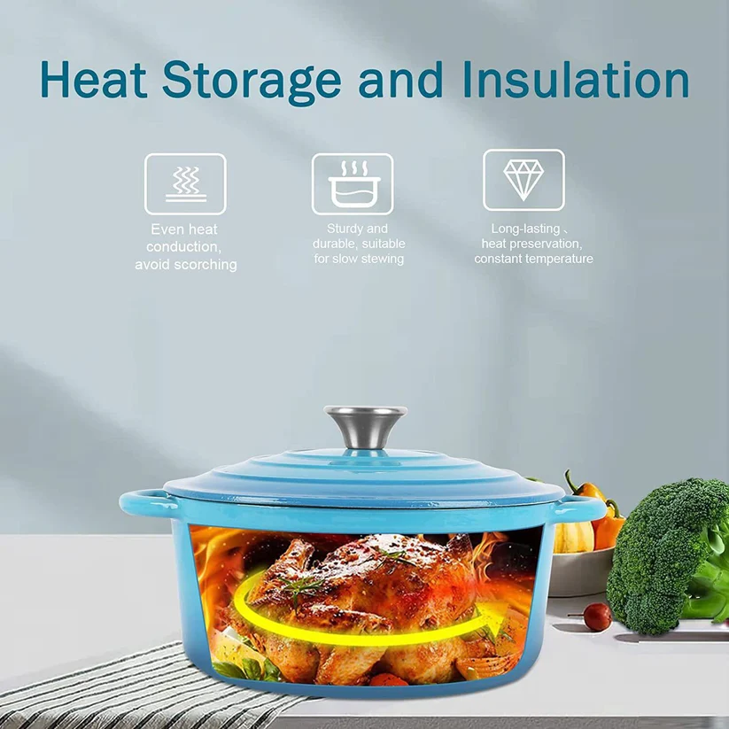 BowLift | Enameled Cast Iron Dutch Oven Pot