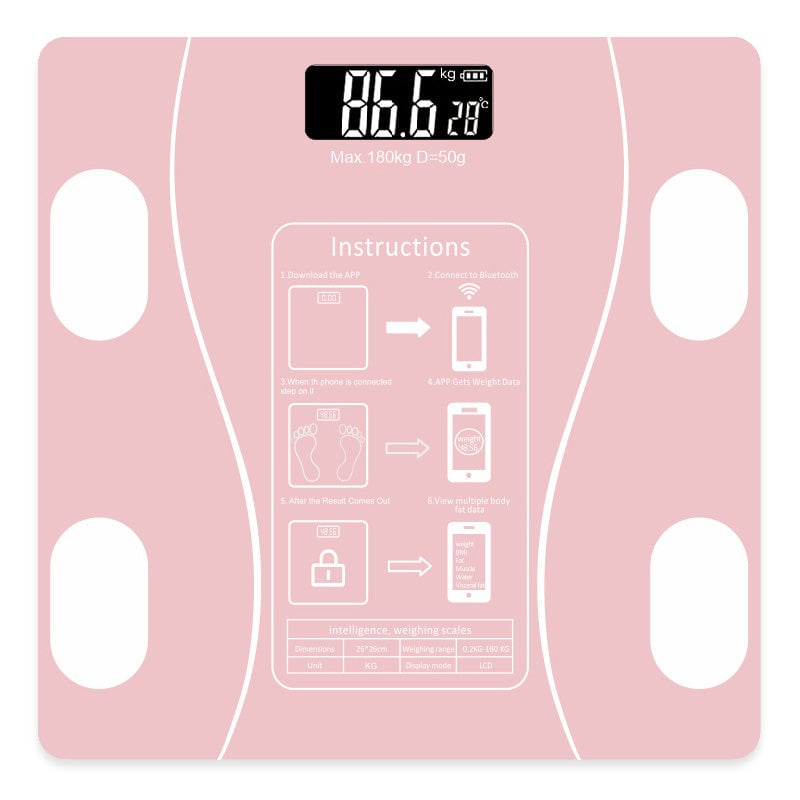 BowLift | Functional LED Digital Body Fat Scale