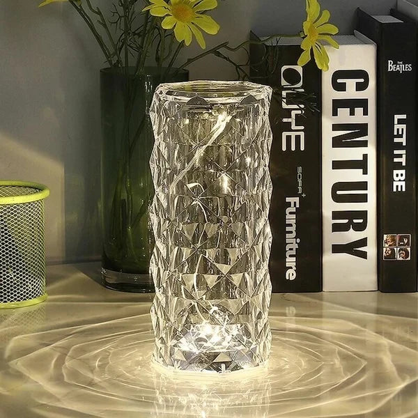 BowLift | 16 Colors Rose Rays Crystal Diamond Table Lamp