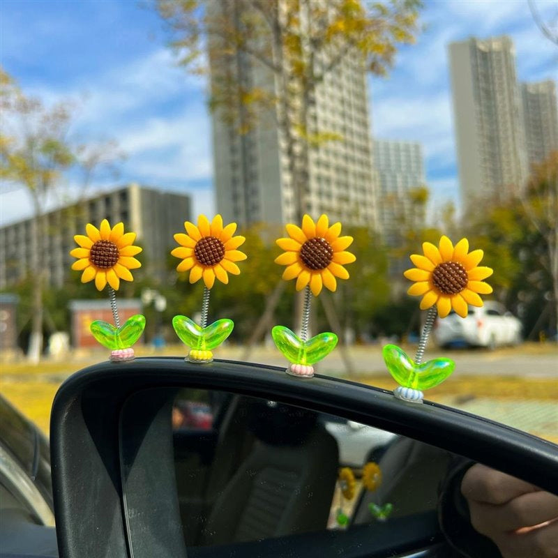 BowLift | Cute Sunflower Car Ornament