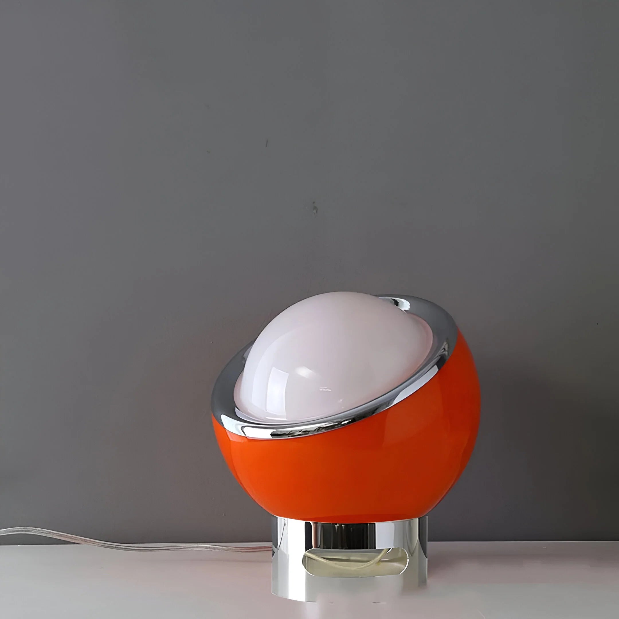 OpaliaGlow – Bauhaus Opal Glass Table Lamp