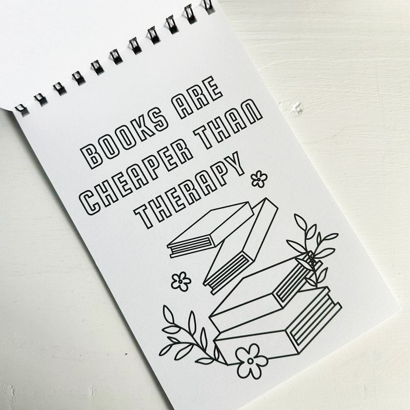 BowLift | Booklover Coloring Book