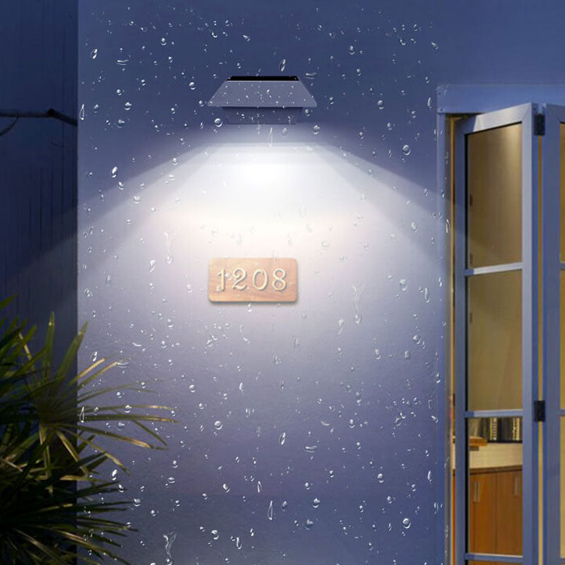 BowLift | Solar UFO Shape Design Fence Light LED Outdoor Wall Lamp