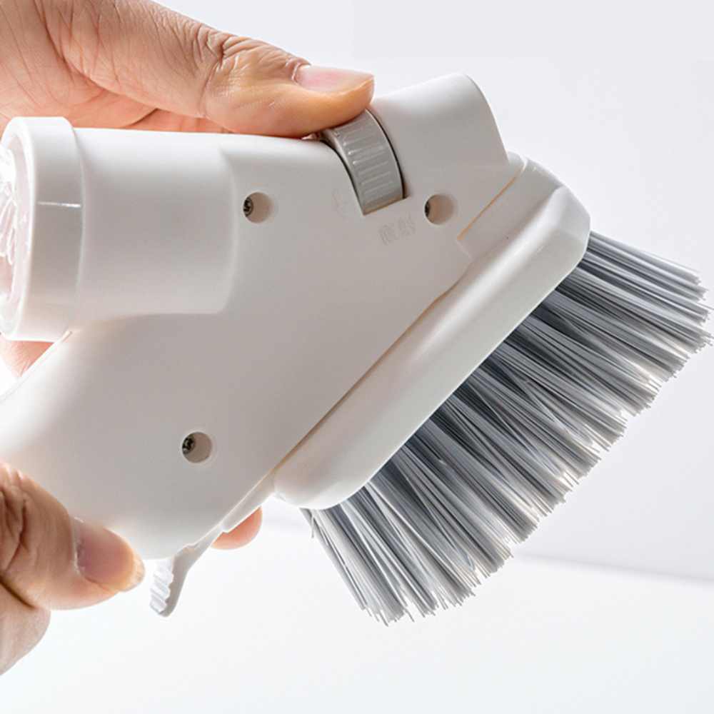 BowLift | Bathroom Tile Scrubber with Soap Dispenser