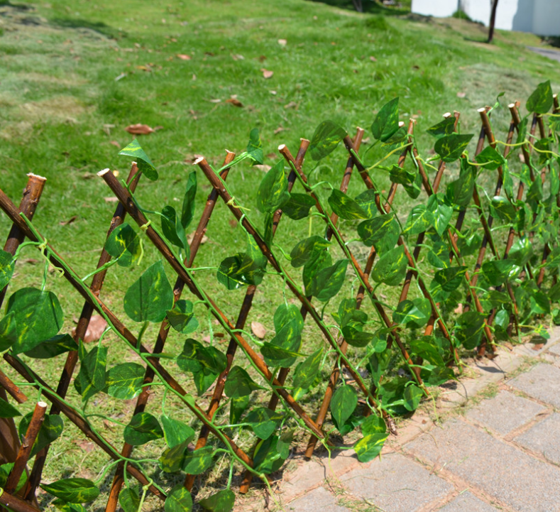 BowLift | Artificial Garden Fence with Ivy – Flexible Privacy Screen for Balcony and Terrace