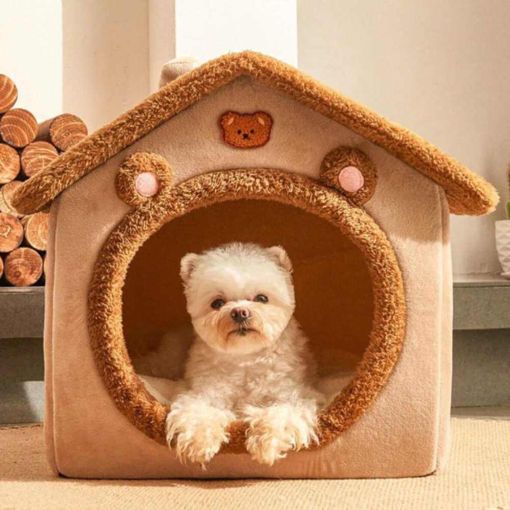 Cozy Cat House for Winter