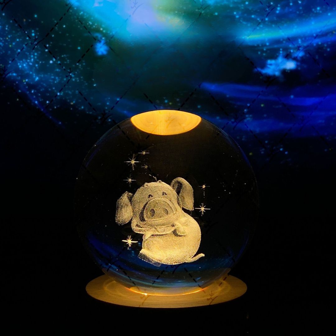 BowLift | Glowing Moon Crystal Ball