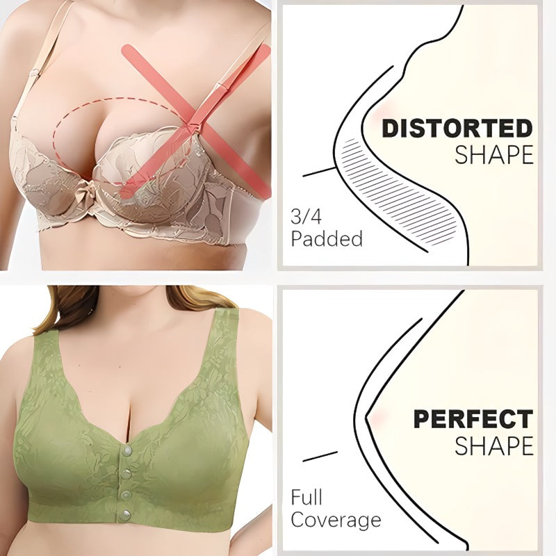 BowLift | Comfortable & Convenient Front Button Bra
