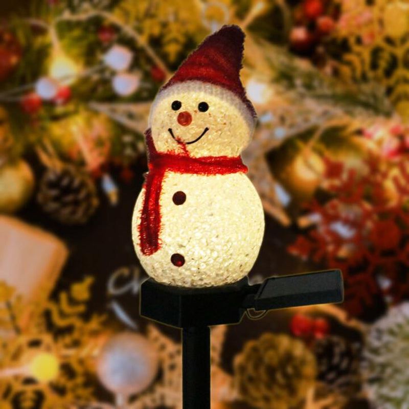 BowLift | Super Cute Waterproof Solar Power Snowman Lamp